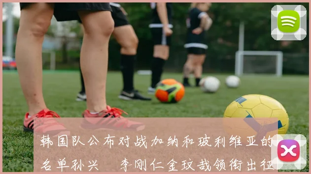 韩国队公布对战加纳和玻利维亚的名单孙兴慜李刚仁金玟哉领衔出征